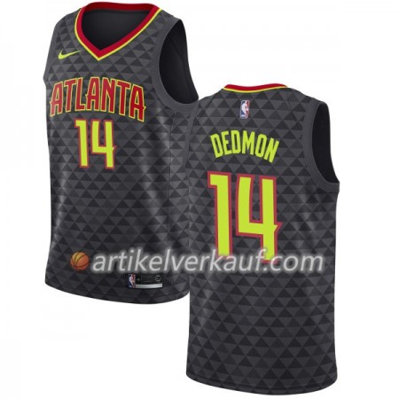 NBA Atlanta Hawks Trikot Dewayne Dedmon 14 Nike 2017-18 Schwarz Swingman - Herren